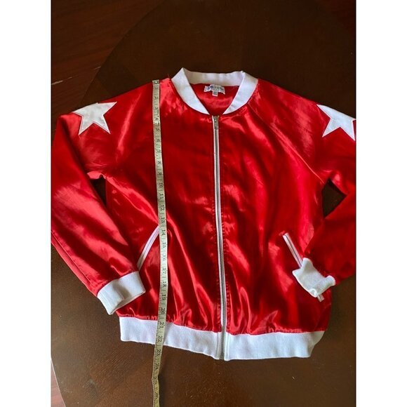 Rebel Athletics Women's RCA Cheerleading Red Jacket - AS - Picture 7 of 12